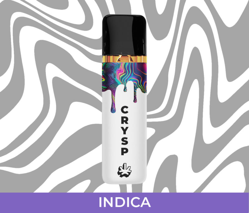 THCa Indica Live Rosin Vape by Crysp