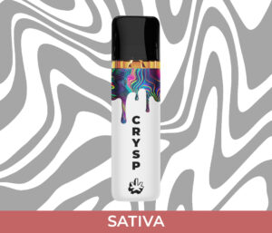 THCa Sativa Live Rosin Vape by Crysp